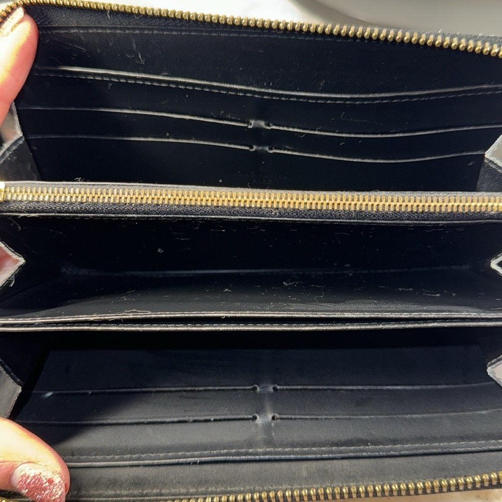 Louis Vuitton Rare Vernis Retro Sticker Graphic Zip Continental Wallet with COA - Picture 7 of 16